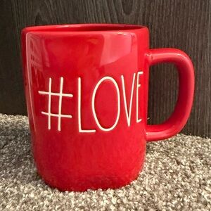 Red #LOVE Tar Dunn Mug